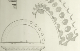 Progetto di Volta a Botte ad elementi prefabbricati 1966